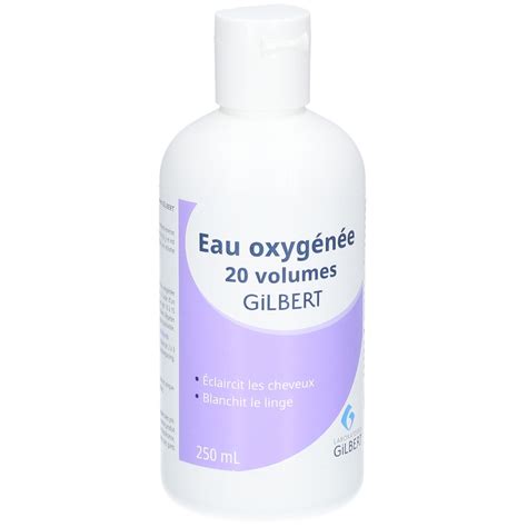 Gilbert Eau oxygénée 20 volumes 250 ml Redcare Pharmacie