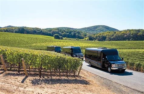 Napa Valley Winery Tours | Trolleys, Limos & Party Buses