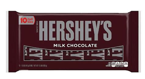 Hershey's Milk Chocolate Bars, 10 ct. - Walmart.com