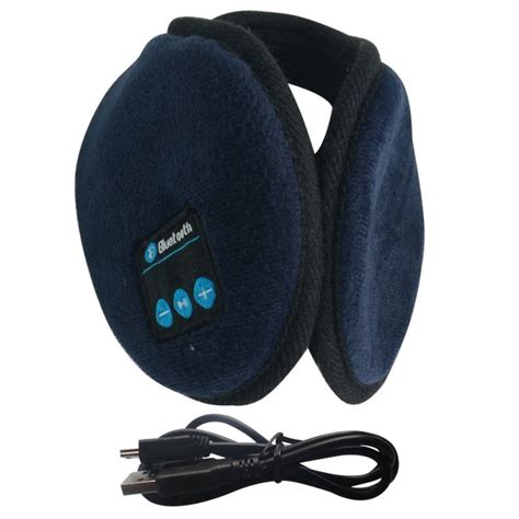 Louist Bluetooth Ear Muffs Headphones Ear Warmers, Gift for Men Women ...