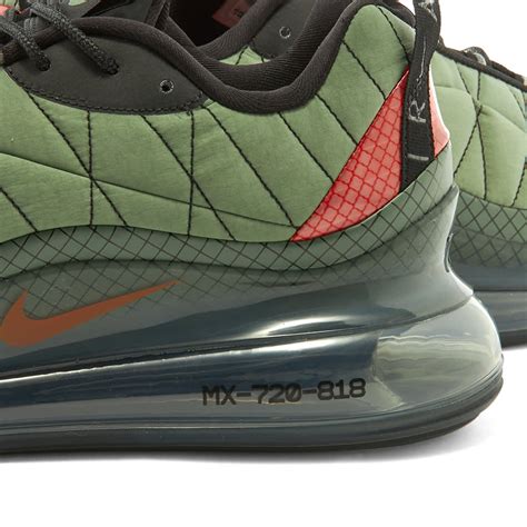 Nike Air Max 720 818 Jade Stone Orange And Fog End