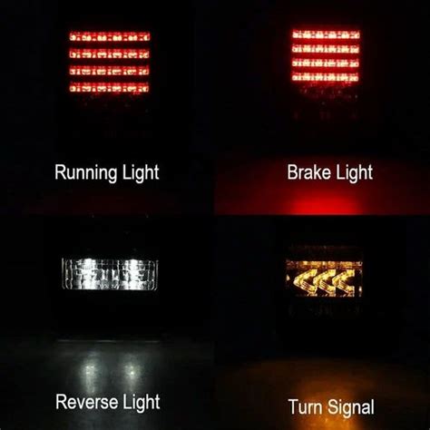 Abs Plastic Car Led Tail Light Rear Light Assemblies Drl Daytime Running Lights At Rs 5000pair