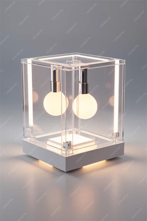 Premium AI Image | Modern Minimalist Table Lamp