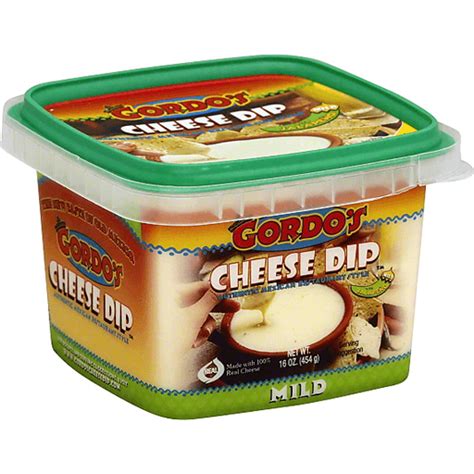 Gordos Cheese Dip, with Jalapeno, Mild | Cheese Spreads & Dips | Riesbeck