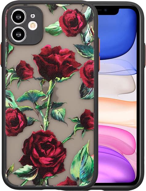 Xizyo Designed For Iphone 11 61 Inch Case Rose Pattern Floral Print Design Slim