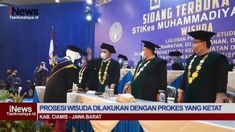 Mahasiswa Stikes Muhammadiyah Ciamis Diwisuda Ketua Stikes