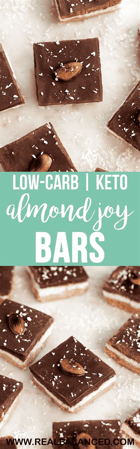 Low Carb Almond Joy Bars Recipe Almond Joy Bars Almond Joy Keto