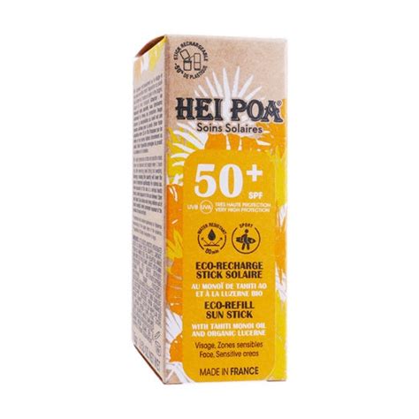 Hei Poa Eco Recharge Stick Solaire Spf G Promofarma