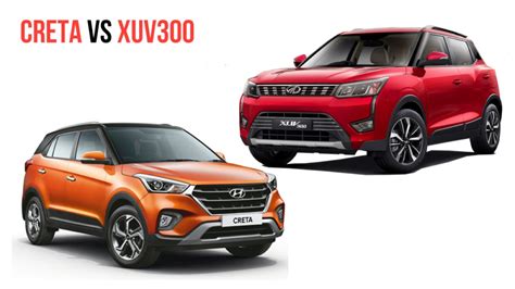 Mahindra XUV300 Or Hyundai Creta Specs Comparison