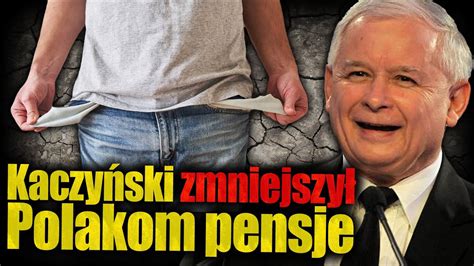 Kaczyński zmniejszył Polakom pensje Rekordowy spadek płac Zarabiamy o