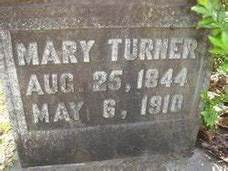 Mary Turner (1844-1910) - Find a Grave Memorial