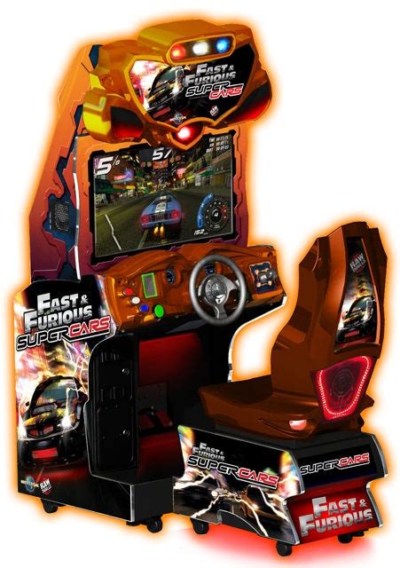 Fast And Furious Super Cars 42 Arcade Driving Game Mandp Amusement