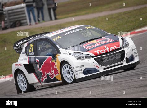 Montmel Spain St Apr The Peugeot World Rx Car Driven By