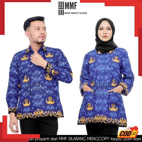 Jual Terbaru Slim Fit Reguler Fit Seragam Korpri Terbaru Baju Seragam