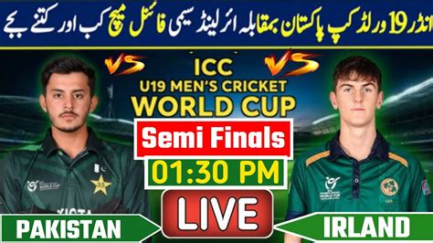 Pakistan U19 Vs Irland U19 Pak U19 Vs Irland U19 Super Six Pak Vs