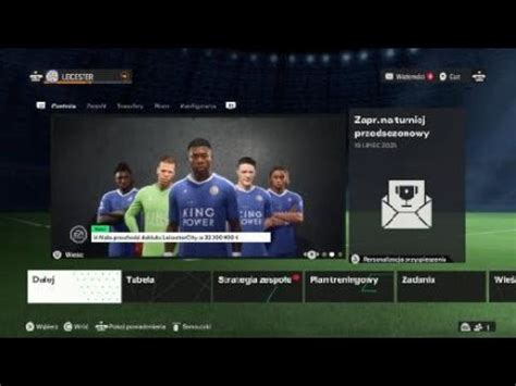 EA SPORTS FC 24 kariera menedżer Leicester city 12 YouTube