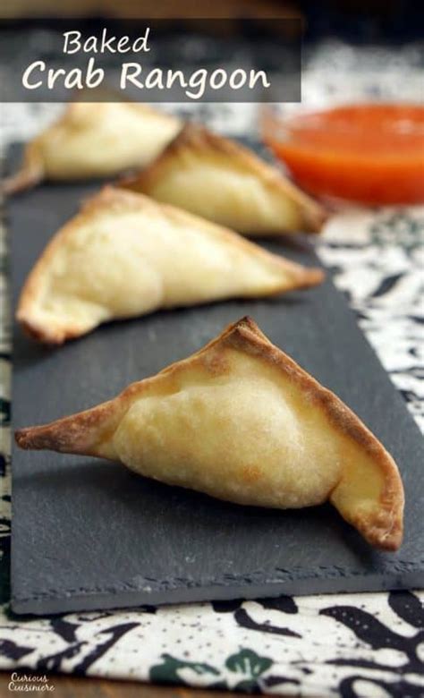 Baked Crab Rangoon • Curious Cuisiniere