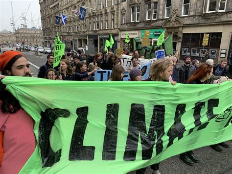 Climate change protest in Edinburgh sparks travel chaos as Extinction