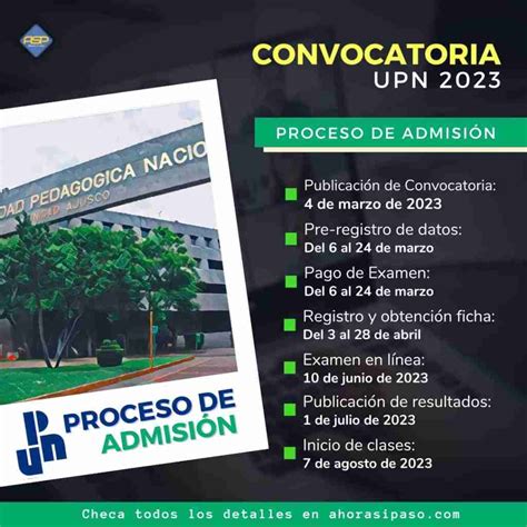 Convocatoria Universidad Pedagogica Nacional Asp