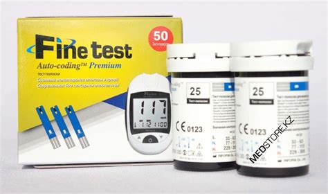 Тест-полоски для глюкометра OSANG - Finetest Auto Coding Premium, №50