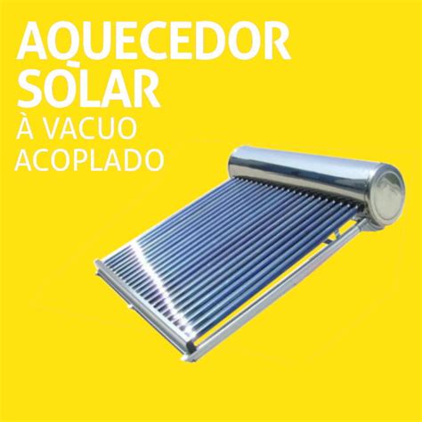 Aquecedor Solar A V Cuo Acoplado