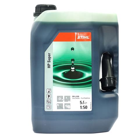 Stihl HP Super Two Stroke Engine Oil 5L Kington Farm Supplies