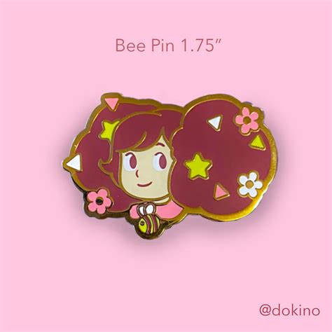 Cute MOULLY Donut Baker from Bee and Puppycat Hard Enamel Lapel Pin ...