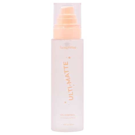 Jual Makeup Luxcrime Ulti Matte Oil Control Setting Spray Sociolla