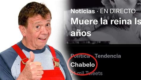 Chabelo Rompe La Internet Tras Muerte De La Reina Isabel Ii