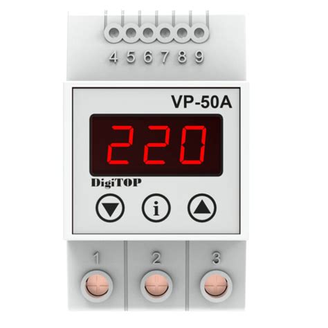 Реле напряжения Vp-50A – DigiTOP