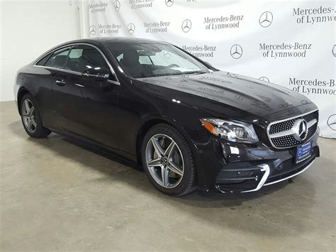 New 2019 Mercedes Benz E Class E 450 4matic® Coupe Coupe In Lynnwood 290286 Mercedes Benz Of