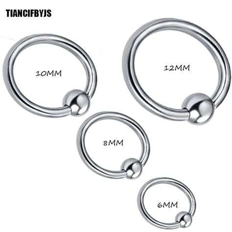 Tiancifbyjs 2pcs Nose Rings Steel Ear Clip Nose Hoop 18 Gauge 16 Gauge