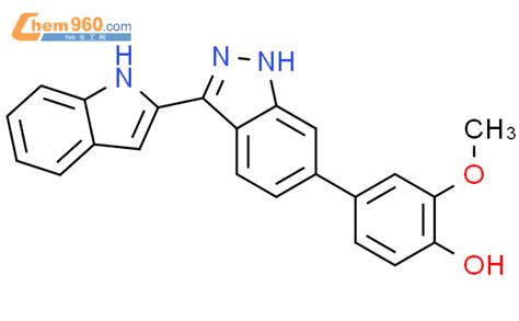 319461 02 4 Phenol 4 3 1H Indol 2 Yl 1H Indazol 6 Yl 2 Methoxy CAS