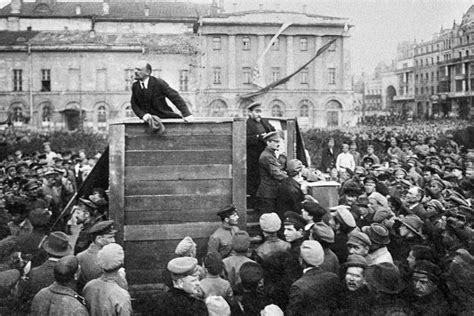 1920 May 5 Vladimir Lenin Speaks To The Troops Going To The Front