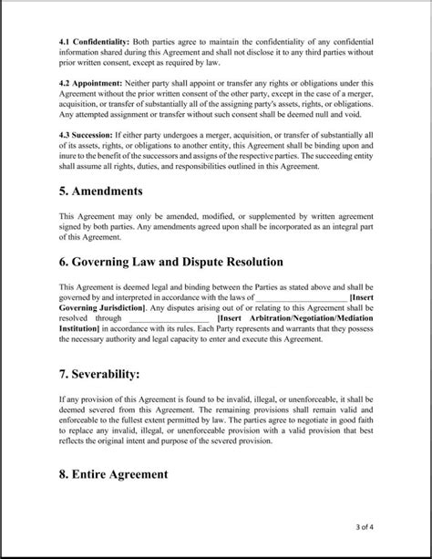 Free Property Management Contract Agreement Template