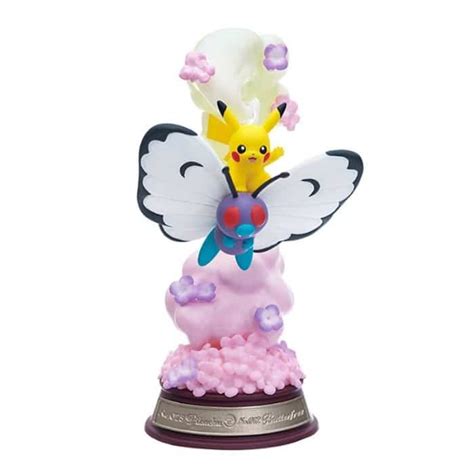 Figurine Pok Mon Pikachu Et Papilusion La Pok Mon Boutique