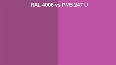 Ral Vs Pms U Ral Colour Chart Uk