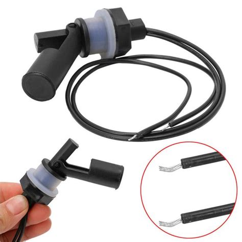 Water Level Sensor Horizontal PP Side Mount Float Switch Finger Grommet