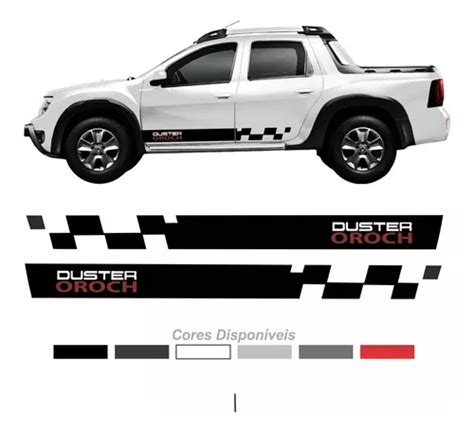 Adesivo Faixa Lateral Renault Duster Oroch Dstr