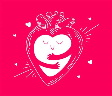 Cartoon Of A Anatomic Heart Illustrations Royalty Free Vector Graphics