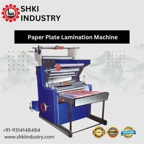 Automatic Paper Plate Lamination Machine At Rs 224998 In Jaipur ID