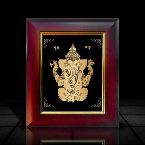 Lord Ganesha Photo Frame Lumilor Store Photo Frames L Lord Ganesha Art