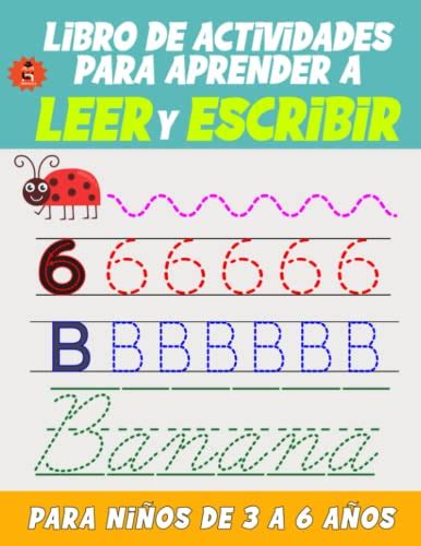 Libro De Actividades Para Aprender A Leer Y Escribir Para Ni Os De A