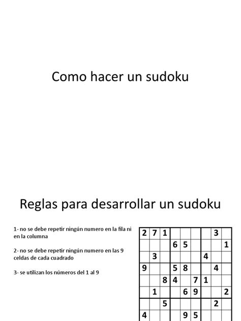 Como Hacer Un Sudoku 4 Pdf Matemáticas Recreativas Juegos De Estrategia Abstractos