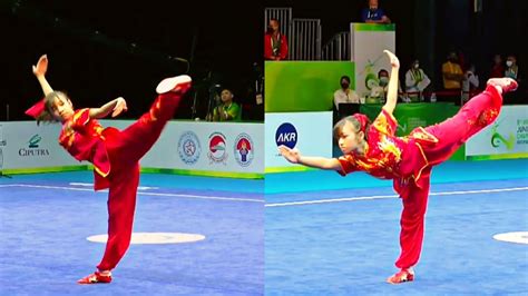 Dallina Pechimayum Changquan Score In Th World Junior Wushu