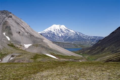 Premium Photo Volcano Landscape Of Kamchatka Peninsula