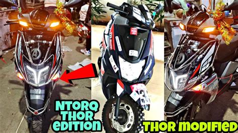 Tvs Ntorq Thor Modified Tvs Ntorq Tvs Ntorq Modification