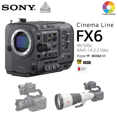 Sony FX6 ILME FX6V Full Frame Cinema Camera Body Only Shopee