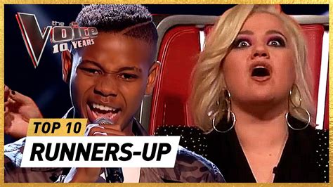 The Most Talented Runners Up In 10 Years The Voice Youtube