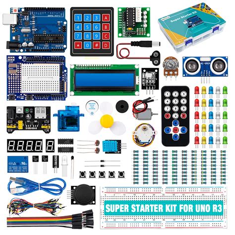 Kit De Iniciaci N Para Arduino Uno R Juego De Aprendizaje De Versi N